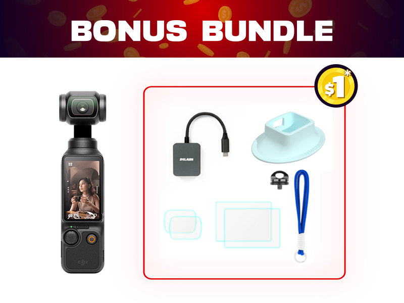 Osmo Pocket 3 + $1 Bonus Bundle